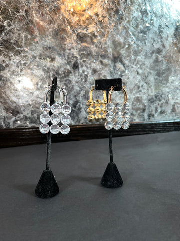 My Lock Diamond Earrings